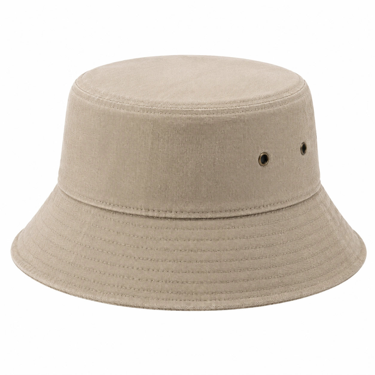 Anglerhut Einheitsgröße aus Textil Beige - Luftiger Freizeit Sonnenhut